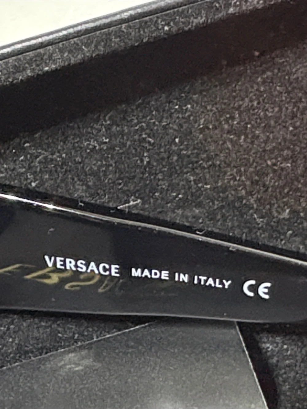 Versace Black Oversized Square Women's Sunglasses